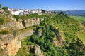 Ronda, one of the most famous white villages of Malaga (Andalusia), Spain Royalty Free Stock Photo