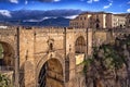 Ronda Roman bridge and canyon, Andalucia, Spain