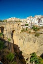 Ronda, Spain. Puente nuevo (New bridge) Royalty Free Stock Photo