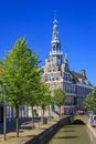 Town hall of Franeker, Friesland, Netherlands. Royalty Free Stock Photo