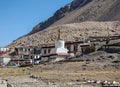Rongbuk Monastery - the Highest Monastery in the world Royalty Free Stock Photo
