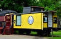 Ronks, PA: Red Caboose Motel Railroad Car Royalty Free Stock Photo