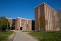 Rood Hall and Everett Tower at Western Michigan University Royalty Free Stock Photo