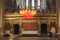 Altar in the New Church at the Dam in Amsterdam, Netherlands Royalty Free Stock Photo