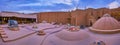 The roof of Abul Maali House, Yazd, Iran Royalty Free Stock Photo