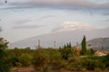 Roof of Africa - Kilimanjaro, Kibo mountain Royalty Free Stock Photo
