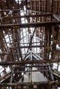 Roof Ancient abandoned temple in Thailand Royalty Free Stock Photo