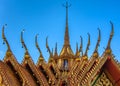 Roof Apex Style - Classical Thai Architecture ii Royalty Free Stock Photo
