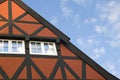 Roof of a bavarian house Royalty Free Stock Photo