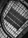 Roof of the buildig from the internal view