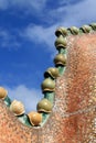 Roof at Casa Batllo Royalty Free Stock Photo