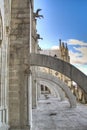 Roof of the cathedral of Quito Royalty Free Stock Photo
