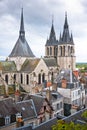 Roof of the Cathedral Saint-Louis in Blois