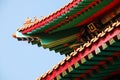 The roof of Chinese temple