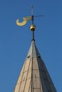 Roof of church tower Royalty Free Stock Photo