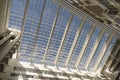 Roof of the City Hall in The Hague, designed by Richard Meier.