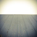 Roof and clear sky abstract background. Royalty Free Stock Photo