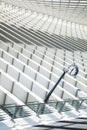 Roof construction of Santiago Calatrava at a station