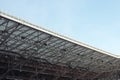 The roof construction of the stadium Royalty Free Stock Photo