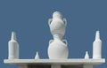 Roof decoration of Lefkes village, Paros, Greece