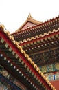 Roof Detail, Forbidden City, Beijing Royalty Free Stock Photo