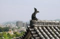 Roof Detail on Himeji Castle Royalty Free Stock Photo