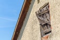 Roof detail of an old house Royalty Free Stock Photo