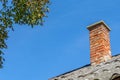 Roof detail of an old house Royalty Free Stock Photo