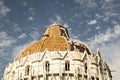 Roof detail of Pisa Baptistry Baptistery of St John Royalty Free Stock Photo