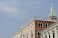 Roof of Doge`s Palace in Venice, Veneto, Italy, Europe Royalty Free Stock Photo