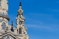 the roof of the Frauenkirche in dresden Royalty Free Stock Photo