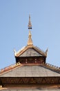 Roof gable temple in Thai style