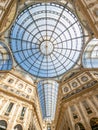 Roof of Galleria Vittorio Emanuele II in Milan