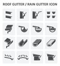 Roof Gutter Icon