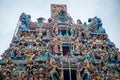 Roof of Hindu temple