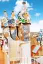 Roof house Casa Batlo.