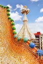 Roof house Casa Batlo.