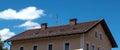 The roof of the house with nice window Royalty Free Stock Photo