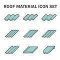 Roof icon Royalty Free Stock Photo