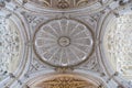 The roof inside the Cathedral of Cordoba Mosque, Spain