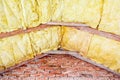 Roof insulation Royalty Free Stock Photo