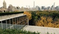 The Roof of the Met - View of Central Park in Late Autumn - New York City Royalty Free Stock Photo