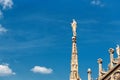 Roof of Milan Cathedral or Duomo di Milano