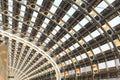 modern building ceiling steel structure Royalty Free Stock Photo