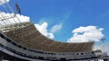 Roof of the stadium Denis Martinez in Managua