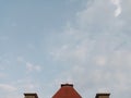 the roof of the mosque and the sky is beautifulÃ¯Â¿Â¼