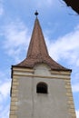 Roof of one of the defense towers of Sukosd Bethlen Castle Royalty Free Stock Photo