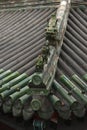 Roof of a pavilion in Beihai Park Royalty Free Stock Photo