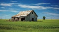 roof pole barn Royalty Free Stock Photo