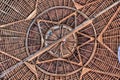 Roof of a round Barn Royalty Free Stock Photo